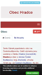 Mobile Screenshot of hradce.cz