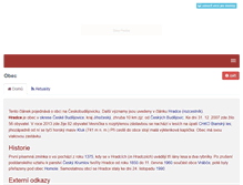 Tablet Screenshot of hradce.cz